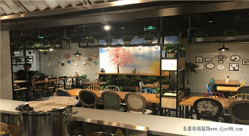 寶龍煙花三月初相遇餐飲店設(shè)計裝修
